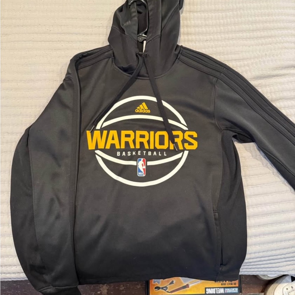 Adidas Black Warriors Basketball Hoodie